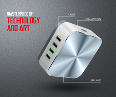 50W 8Ports QC3.0 Charger(A8101)