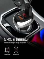 36W 4Ports(1QC3.0+3Auto-ID) Car Charger(C61)