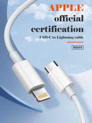 96W MFI Type-C to Lightning 100CM Cable(MFi01)