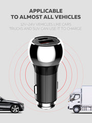 36W 2Ports(PD+QC3.0) Car Charger(C1)