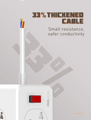 10 Outlets 6Ports Power Socket(SC10610)