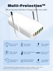 65W 6Ports PD QC4+ Charger(A6573C)