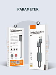 25CM 2.4A Keychain Cable(LC98)