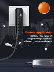 140W GaN 6Ports PD QC3.0 Charger(A6140C)