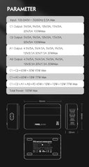 100W GaN 4Ports PD3.0 QC4+ Charger(A4809C)