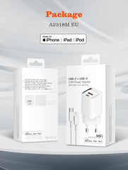 20w 2Ports PD MFI Certified Charger(A2318M)