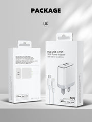 35w 2Ports PD MFI Certified Charger(A2528M)