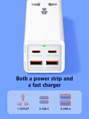 65W 4Ports Desktop Power Socket(SC1418/SK1495)