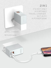 5200mAh 2Ports 2in1 Portable Power(PA606)