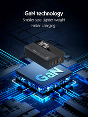 100W GaN 4Ports PD3.0 QC4+ Charger(A4809C)