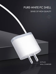 15.5W 2Ports  BUILT-IN CABLE Charger (A322)