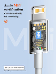 96W MFI Type-C to Lightning 100CM Cable(MFi01)