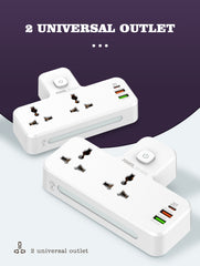 2 Outlets 3Ports Power Socket(SC2311)