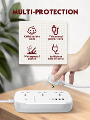 3 Outlets 4Ports Smart Socket(SCW3451)